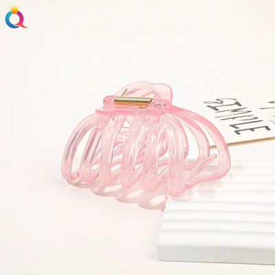 Agrafă pentru gheare de păr de 9 cm, pentru femei și fete, crab de păr geometric mat pentru păr gros și subțire, accesorii de păr durabile, antiderapante