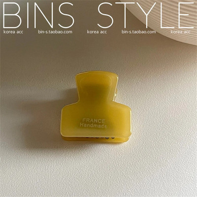 Mini gheare de păr din acetat simple, femei, fete, anti-alunecare, model de carapa țestoasă geometrică, suport pentru coadă de cal, agrafe pentru fălci de rechin