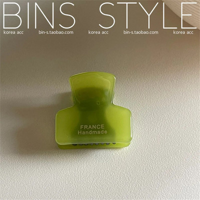 Mini gheare de păr din acetat simple, femei, fete, anti-alunecare, model de carapa țestoasă geometrică, suport pentru coadă de cal, agrafe pentru fălci de rechin