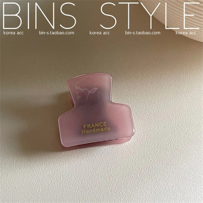 Mini gheare de păr din acetat simple, femei, fete, anti-alunecare, model de carapa țestoasă geometrică, suport pentru coadă de cal, agrafe pentru fălci de rechin