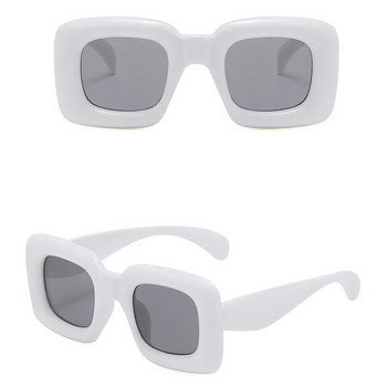 Дропшипинг пънк модни слънчеви очила Детски винтидж луксозни маркови дизайнерски квадратни слънчеви очила UV400 Сенници за външни очила