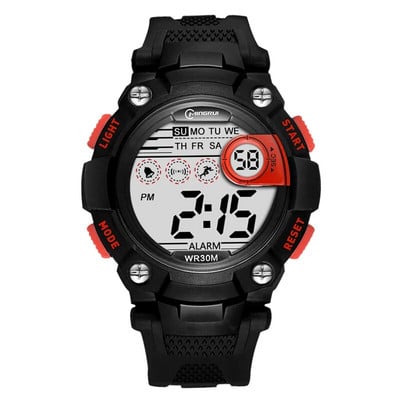 Vânzare mare Ceas de mână digital pentru copii Ceasuri de mână sport pentru băieți Alarma pentru studenți Sonerie Cronometru Timp luminos pentru copii Relogio Wacht