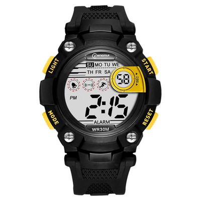 Vânzare mare Ceas de mână digital pentru copii Ceasuri de mână sport pentru băieți Alarma pentru studenți Sonerie Cronometru Timp luminos pentru copii Relogio Wacht