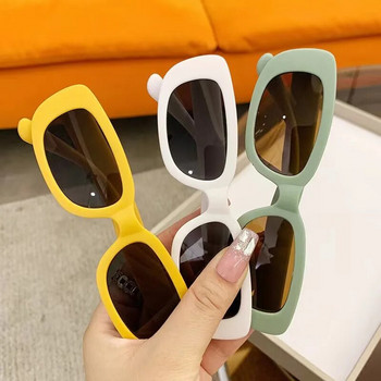 Нови малки правоъгълни детски слънчеви очила за момчета и момичета с квадратни рамки Слънчеви очила за деца BabySummer UV400 защита Oculos De Sol