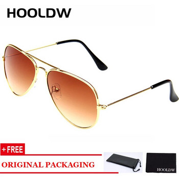 HOOLDW Classic παιδικά γυαλιά ηλίου Piolt Style για αγόρια γυαλιά ηλίου για κορίτσια Επώνυμη σχεδίαση Μεταλλικός σκελετός Πολύχρωμος καθρέφτης Παιδικά γυαλιά UV400