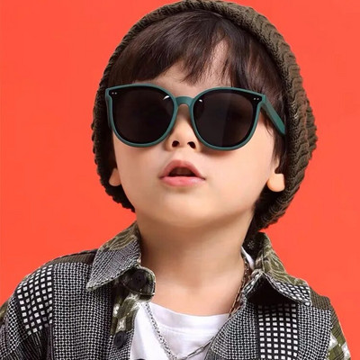 3-12 ani Copii Ochelari de soare polarizați Băieți Fete cool Cadru moale TPEE Design Cat Eye Design Fashion Sun UV400 Ochelari ovali