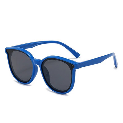 Dječje 3-12 godina Polarizirane sunčane naočale Dječaci Cool Girls Mekani TPEE okvir Cat Eye Design Modne ovalne naočale s UV400 zaštitom