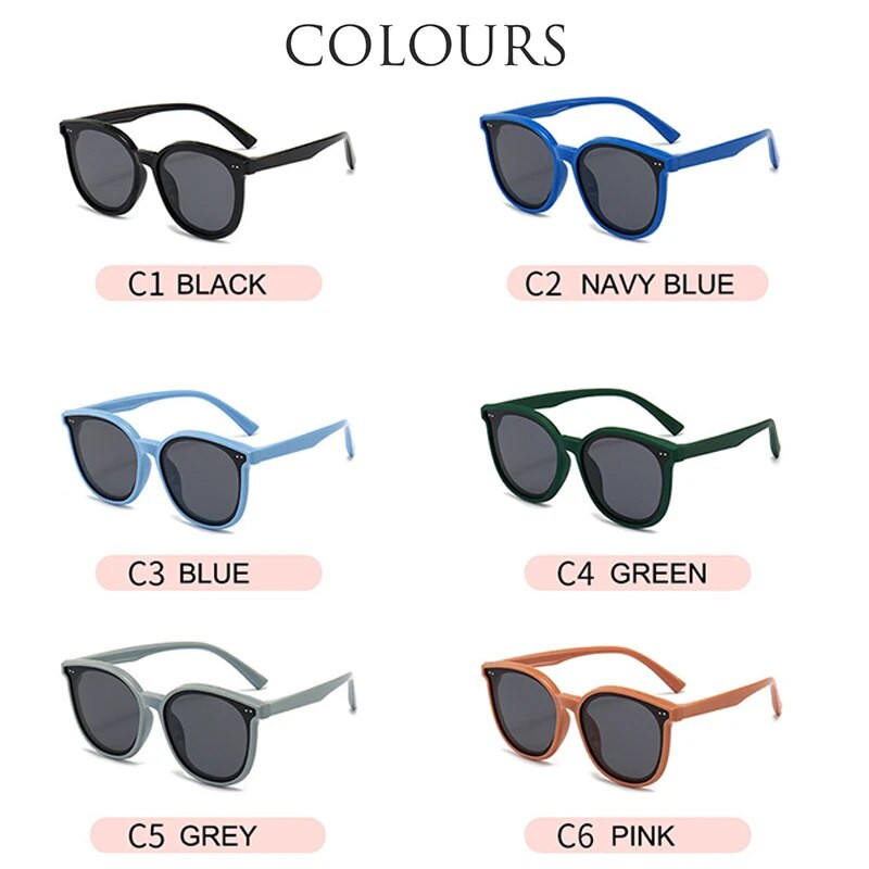 Dječje 3-12 godina Polarizirane sunčane naočale Dječaci Cool Girls Mekani TPEE okvir Cat Eye Design Modne ovalne naočale s UV400 zaštitom