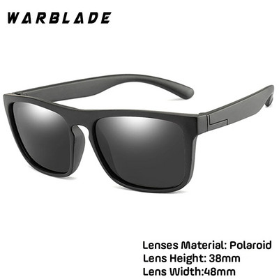 WarBLade Ochelari de soare polarizați drăguți pentru copii, în formă de inimă, băieți, fete, copii, ochelari de soare UV400 pentru bebeluși, cu cadru de siguranță din silicon