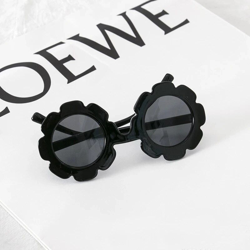 NONOR Ochelari de soare Copii Vară Fată Băieți Drăguț Ochelari de soare Floare În aer liber Copii Minunați Ochelari de soare Vintage Protecție Clasici