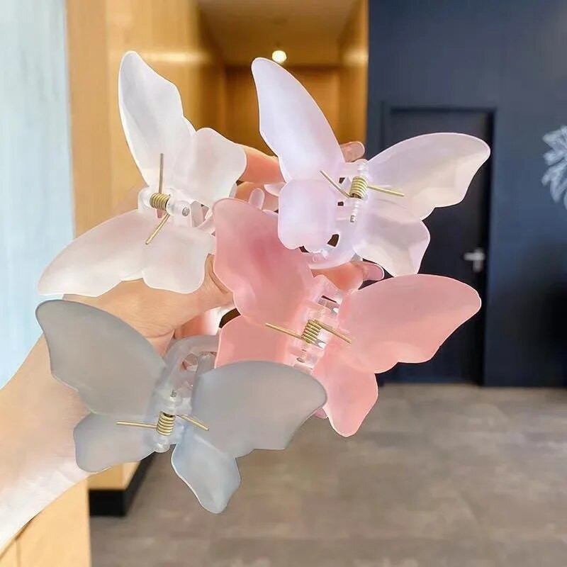 Fată de modă Agraf de păr Fluture Geometric Crab Agraf de păr Dulci Accesorii pentru păr Accesorii pentru păr Accesorii pentru păr pentru femei
