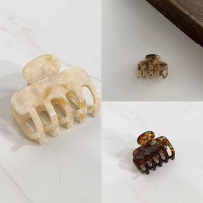 3 tk Korea versioon pea taga pool lipsuga atsetaadist juuksenõelaga peakattest hai klambri juuksenõel, väike püüdmisklamber, emane