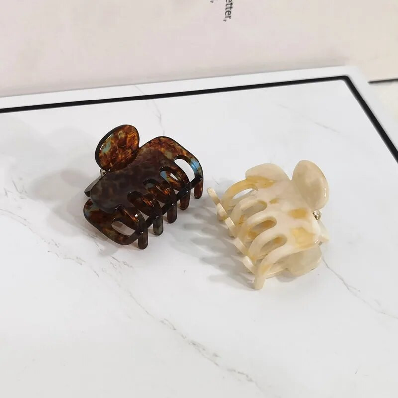 3 tk Korea versioon pea taga pool lipsuga atsetaadist juuksenõelaga peakattest hai klambri juuksenõel, väike püüdmisklamber, emane