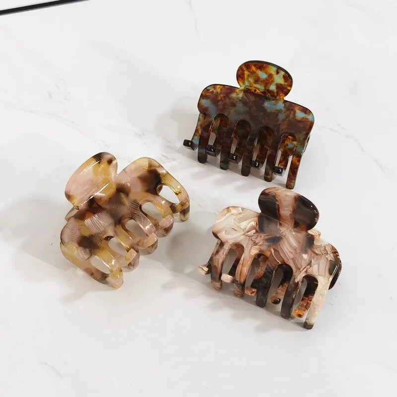 3 tk Korea versioon pea taga pool lipsuga atsetaadist juuksenõelaga peakattest hai klambri juuksenõel, väike püüdmisklamber, emane