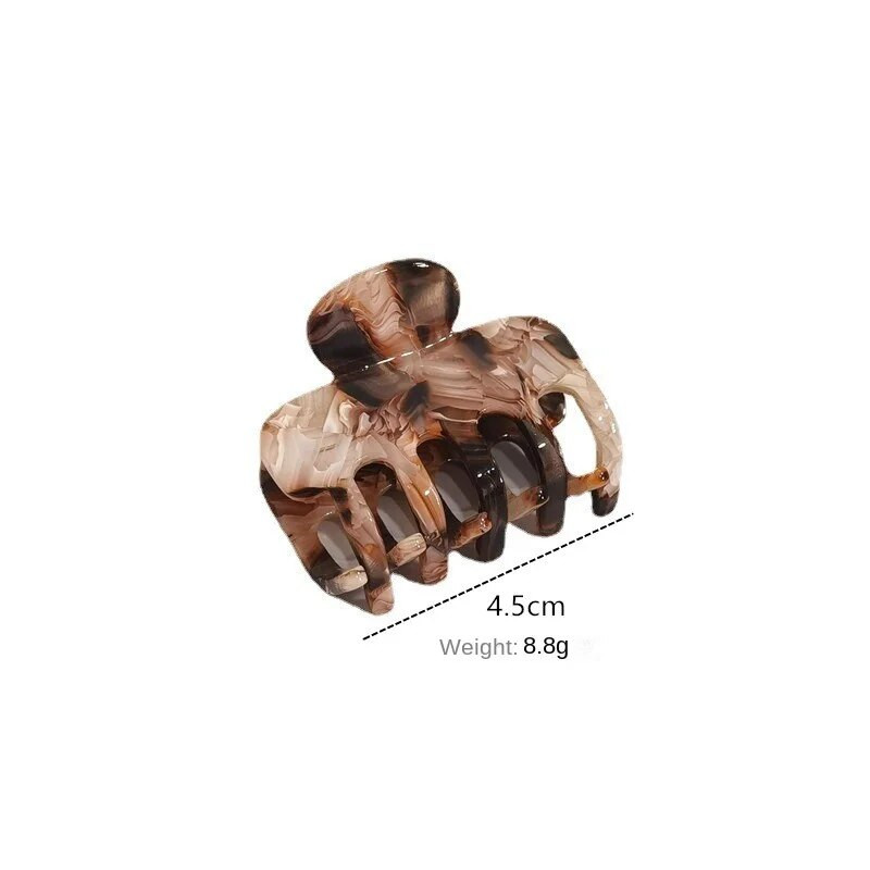 3 tk Korea versioon pea taga pool lipsuga atsetaadist juuksenõelaga peakattest hai klambri juuksenõel, väike püüdmisklamber, emane