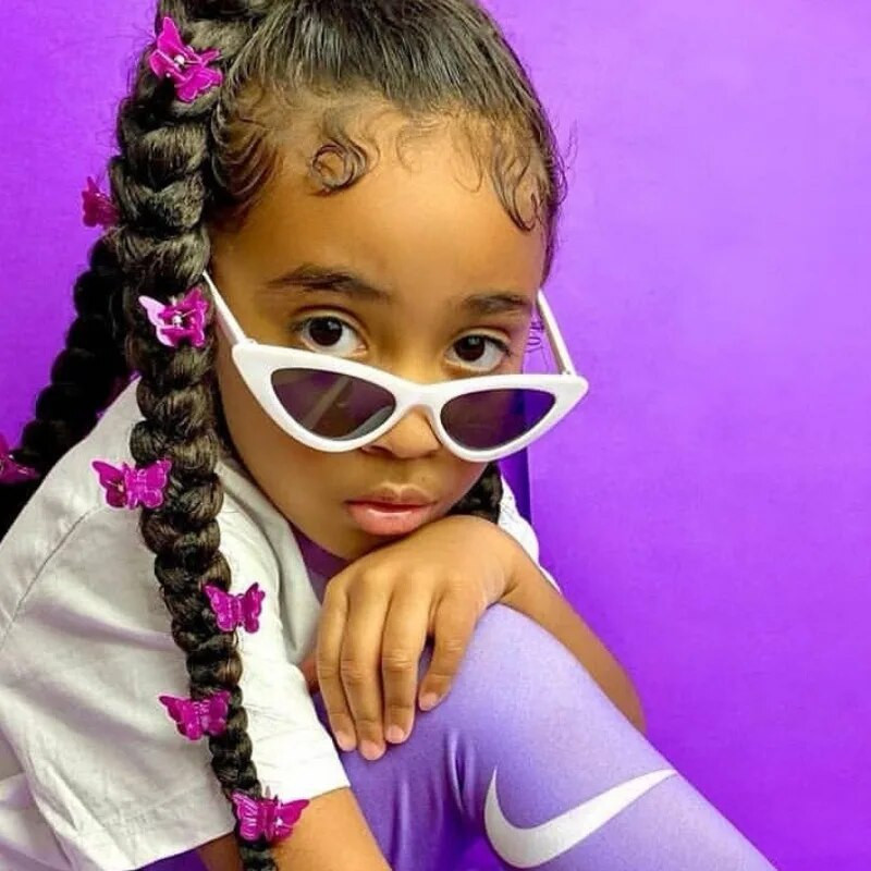 Ochelari de soare pentru copii, ochi de pisică, ochelari de soare pentru copii, ochelari de soare pentru copii, anti-UV