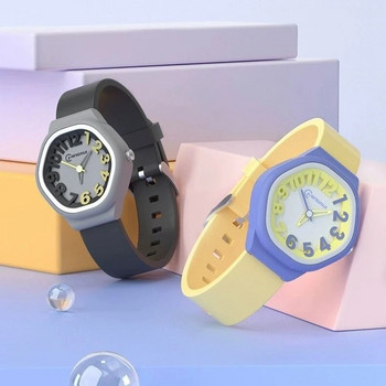 Моден детски кварцов часовник за деца Подарък за млади жени Водоустойчив часовник Тийнейджърски студентски час Момичета Ръчен часовник Момче Часовник Мъжки часовници