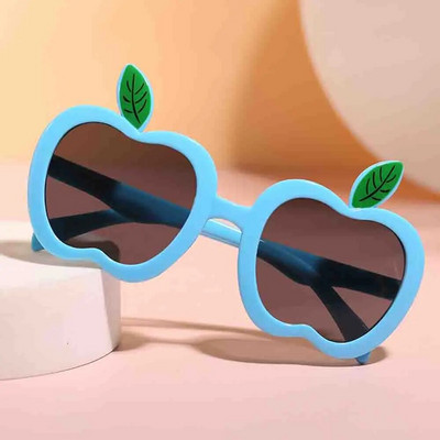 seemfly Animacinis 2-10 metų vaikų vakarėlis akiniai nuo saulės Vasariniai mieli obuolio formos UV400 tamsūs akiniai mergaitėms berniukams Dovana vaikams