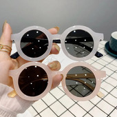 Noi ochelari de soare cu ramă mică pentru copii, cerc, ochelari de soare de designer de marcă, ochelari de soare de modă, drăguț pentru bebeluși, în aer liber, ochelari UV400