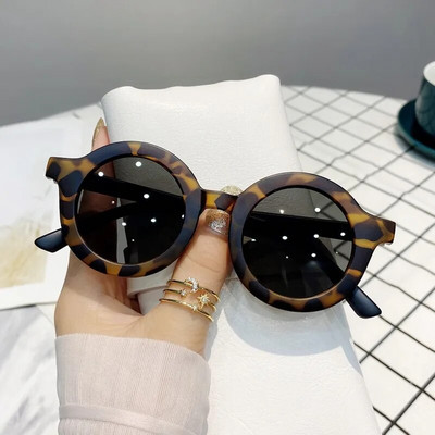 Noi ochelari de soare cu ramă mică pentru copii, cerc, ochelari de soare de designer de marcă, ochelari de soare de modă, drăguț pentru bebeluși, în aer liber, ochelari UV400