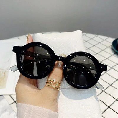 Noi ochelari de soare cu ramă mică pentru copii, cerc, ochelari de soare de designer de marcă, ochelari de soare de modă, drăguț pentru bebeluși, în aer liber, ochelari UV400