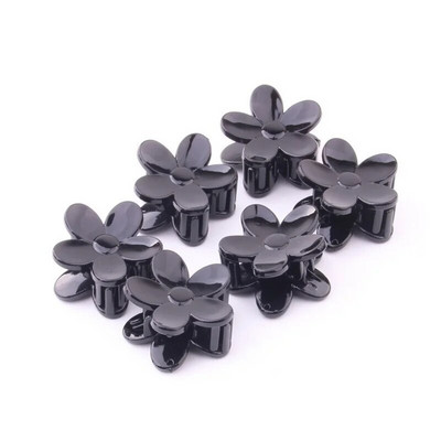 6 bucăți / lot agrafă de păr la modă pentru fete mini gheare de păr plastic ABS de înaltă calitate Crab pentru accesorii de păr Material proaspăt