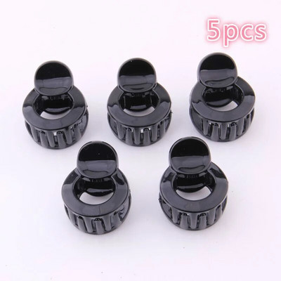 6 bucăți / lot agrafă de păr la modă pentru fete mini gheare de păr plastic ABS de înaltă calitate Crab pentru accesorii de păr Material proaspăt