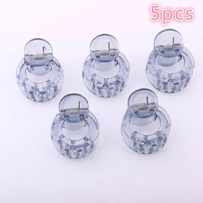 6 bucăți / lot agrafă de păr la modă pentru fete mini gheare de păr plastic ABS de înaltă calitate Crab pentru accesorii de păr Material proaspăt
