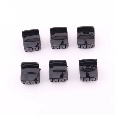 6 bucăți / lot agrafă de păr la modă pentru fete mini gheare de păr plastic ABS de înaltă calitate Crab pentru accesorii de păr Material proaspăt
