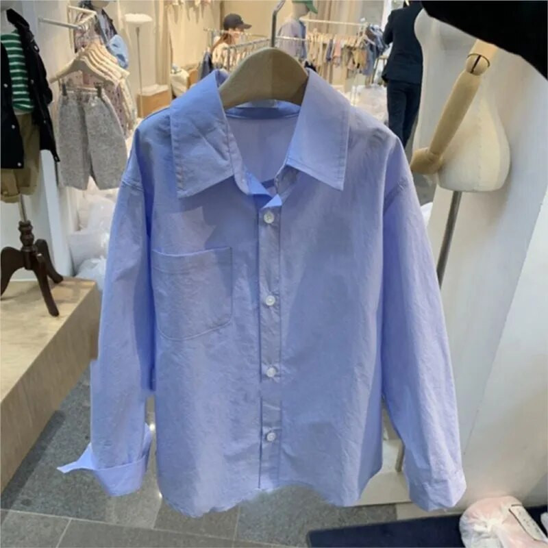 Moda bebelus fetita baietel camasa din bumbac cu maneca lunga sugar bluze copil tinuta primavara toamna bebelusi haine casual 3-16 ani