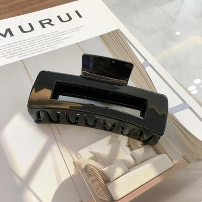 Noi gheare de păr mate și solide Agrafe de păr elegante din acrilic transparent Agrafe de păr Articole pentru cap pentru femei fete Accesorii de păr Cadouri