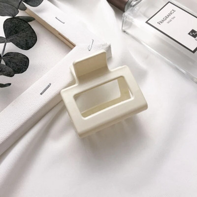 Noi gheare de păr mate și solide Agrafe de păr elegante din acrilic transparent Agrafe de păr Articole pentru cap pentru femei fete Accesorii de păr Cadouri