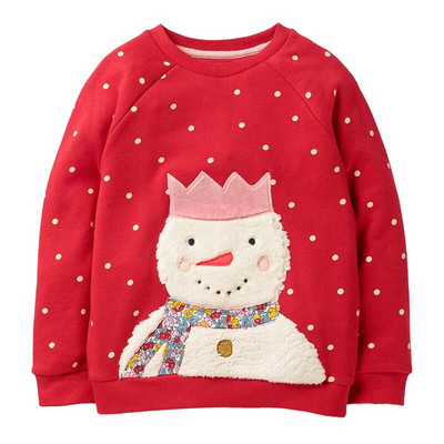 Jesenski dječji sweatshirts Novi dolazak Dugini oblaci s vezom sweatshirts za djevojčice dječje sweatshirts dugih rukava sportske majice