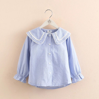 2023 Νέα Άνοιξη Φθινόπωρο 2 3 4 6 8 10 Χρόνια Παιδικά Ρούχα Γυαλιστερή λαιμόκοψη Βαμβακερά μπλουζάκια Παιδικά κοριτσάκια Μακρυμάνικη μπλούζα