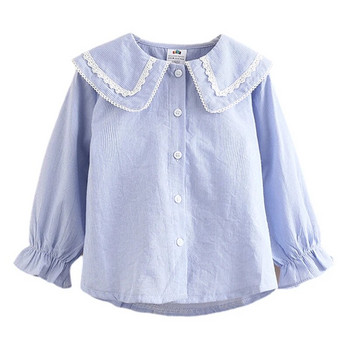 2023 Νέα Άνοιξη Φθινόπωρο 2 3 4 6 8 10 Χρόνια Παιδικά Ρούχα Γυαλιστερή λαιμόκοψη Βαμβακερά μπλουζάκια Παιδικά κοριτσάκια Μακρυμάνικη μπλούζα