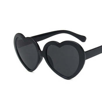 2023 Модни слънчеви очила във формата на сърце за деца Черни, червени слънчеви очила с малки рамки Реколта, момчета, момичета, деца, деца Oculos De Sol