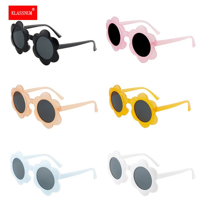 Mieli Vaikiški akiniai nuo saulės Saulėgrąžos Vaikiški Akiniai 2-10 m. Kūdikiams Mergaitėms Švelniai Akiniai berniukams Animaciniai Žiedlapiai Akiniai UV400 Akiniai