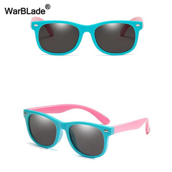 Χαριτωμένα παιδικά γυαλιά ηλίου Polarized TR90 για αγόρια για κορίτσια Παιδικά γυαλιά ηλίου Γυαλιά ασφαλείας σιλικόνης Δώρο για μωρά UV400 Γυαλιά Oculos