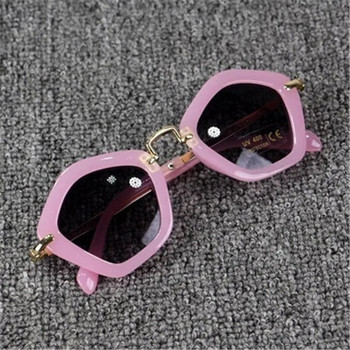 Ywjanp Παιδικά γυαλιά ηλίου 2023 Επώνυμα μοντέρνα πολύγωνα Παιδιά αγόρια κορίτσια Γυαλιά ηλίου Σκιές ηλίου Βρεφικά γυαλιά γυαλιά γυαλιά