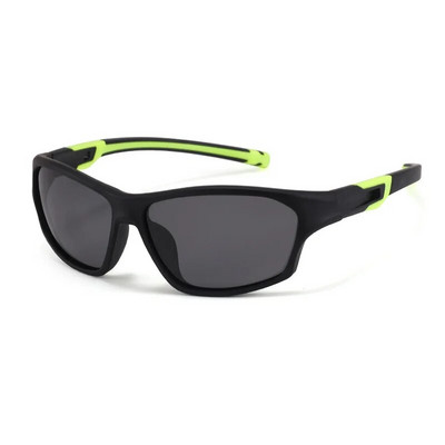 Ochelari de soare sport polarizați din silicon pentru copii Ochelari de soare pentru tineri Băieți Fete Baseball Ciclism Cadru flexibil Vârsta 3-12 UV400