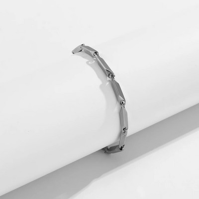 Brățări simple cu lanț din oțel inoxidabil Bărbați Brelocuri punk Bijuterii cu lanț de mână Brățară la modă 2022 Cadou de bijuterii de modă