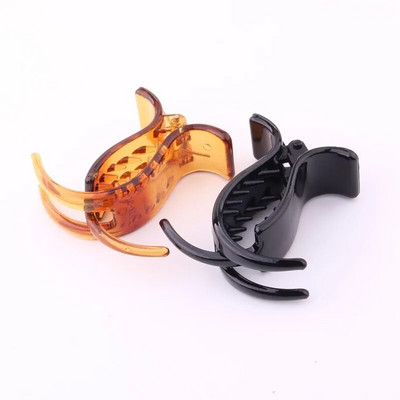 Fsgz Gheare de păr din plastic, 3 cuțite Crab pentru păr, simplu, simplu, agrafă de păr, pentru femei, ocazional, vară, instrumente, dispozitive pentru păr, Strong Bit Force