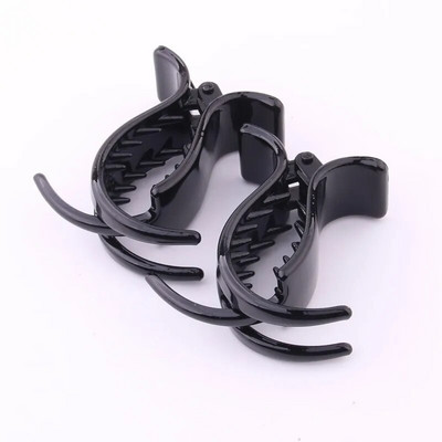 Fsgz Gheare de păr din plastic, 3 cuțite Crab pentru păr, simplu, simplu, agrafă de păr, pentru femei, ocazional, vară, instrumente, dispozitive pentru păr, Strong Bit Force