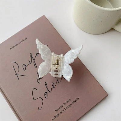 Clip de păr sirenă Acid acetic Formă unică Acasă de păr fluture Accesorii pentru îmbrăcăminte Agrafă fluture Agrafă de păr fluture