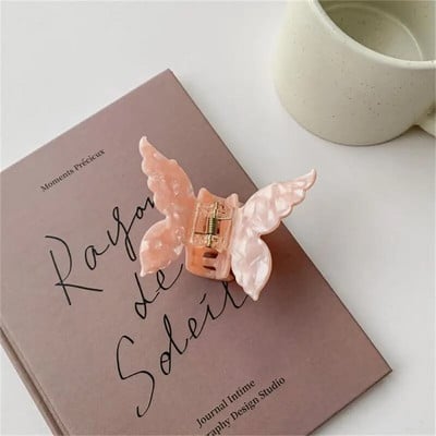 Clip de păr sirenă Acid acetic Formă unică Acasă de păr fluture Accesorii pentru îmbrăcăminte Agrafă fluture Agrafă de păr fluture