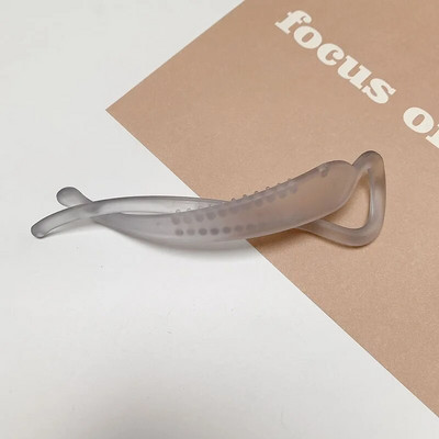 Femei Fete Agrafă banană Agrafă de păr mată mată Rășină Acrilic Ac de păr Coadă de cal Gheare de păr Ocazional Tot-potrivit