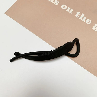 Femei Fete Agrafă banană Agrafă de păr mată mată Rășină Acrilic Ac de păr Coadă de cal Gheare de păr Ocazional Tot-potrivit