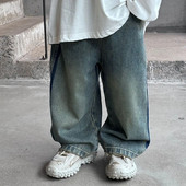 Noi copii Bebeluși băieți blugi retro Moda pentru copii Pantaloni denim primăvară toamnă coreeană casual copii blugi băieți