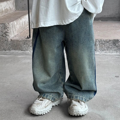 Noi copii Bebeluși băieți blugi retro Moda pentru copii Pantaloni denim primăvară toamnă coreeană casual copii blugi băieți