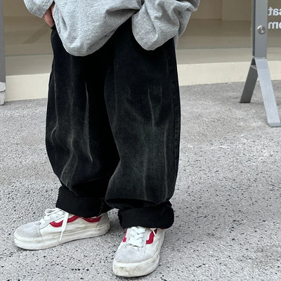 Noi copii Bebeluși băieți blugi retro Moda pentru copii Pantaloni denim primăvară toamnă coreeană casual copii blugi băieți